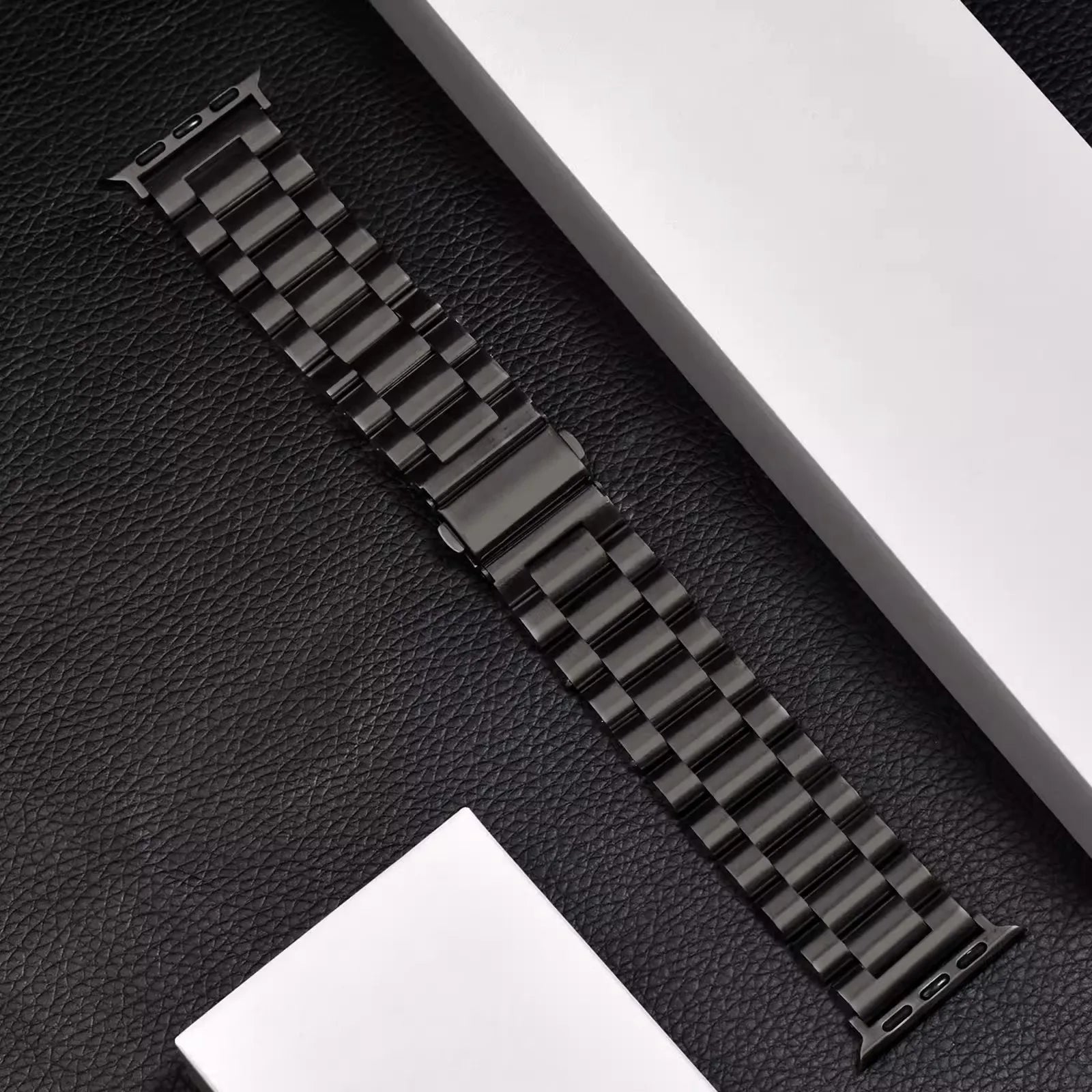 Apple Watch Armband Edelstahl, Luxus Gliederarmband
