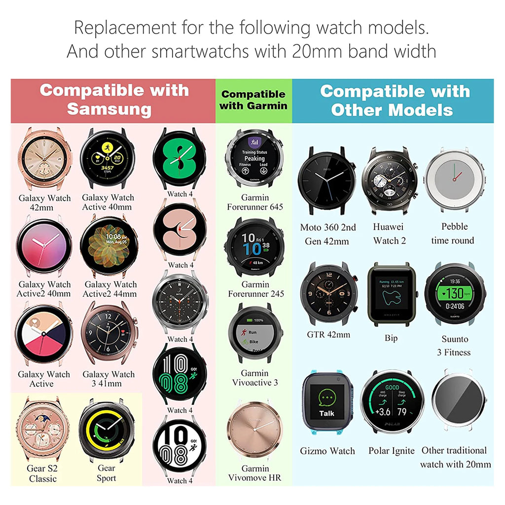 Samsung Galaxy Watch Armband Perlen, Damen Fashion