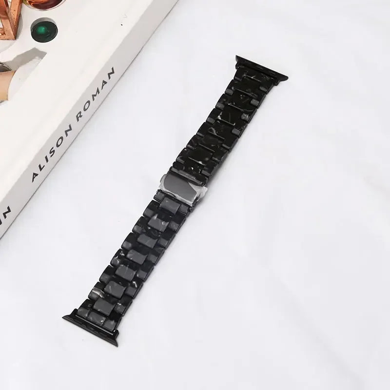 Apple Watch Armband Harz, Luxus Gliederkette
