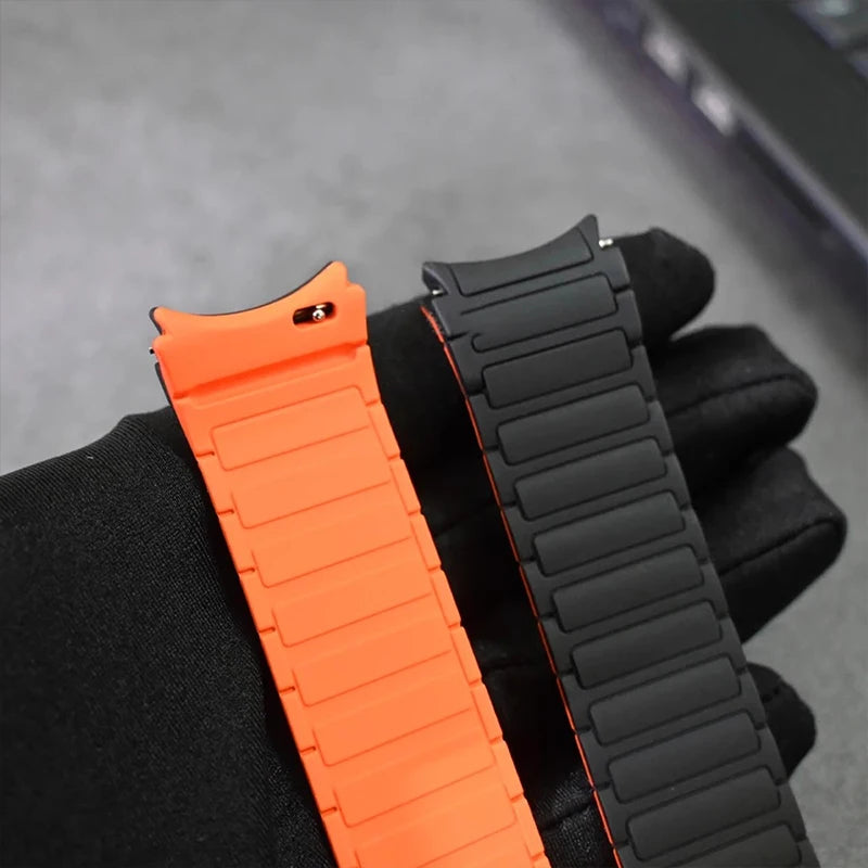 Samsung Watch Armband Silikon, Magnetisch No Gaps