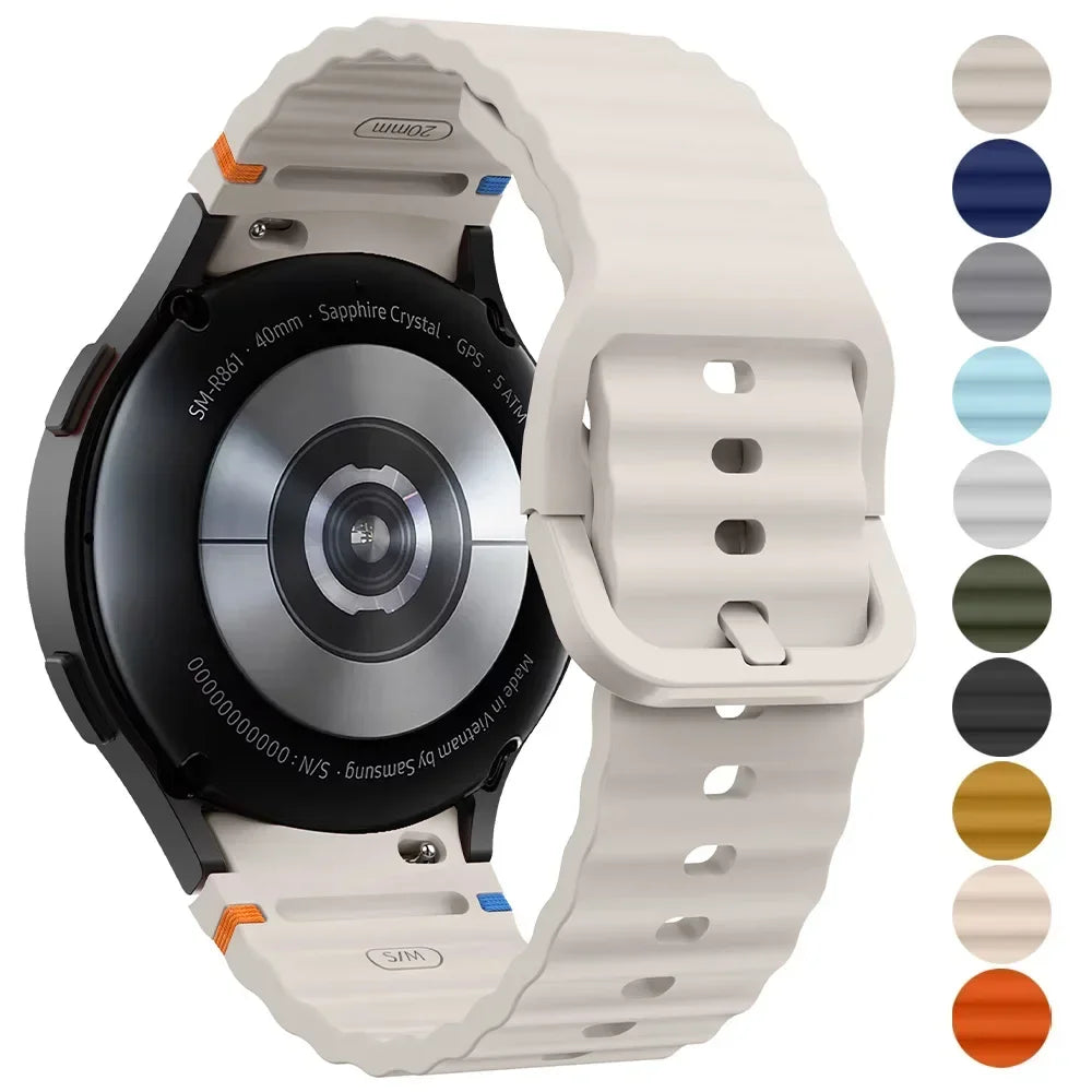 Samsung Watch Armband Silikon, Original Style