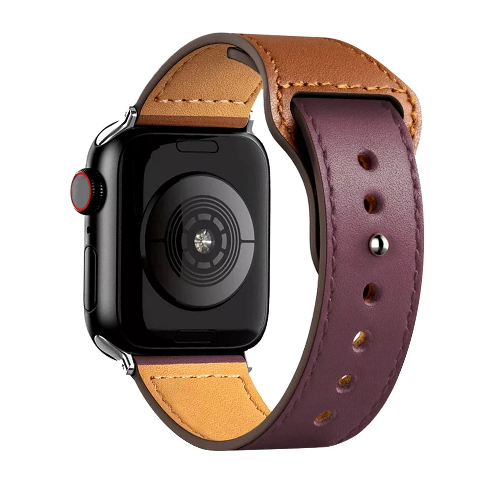 Apple Watch Armband Leder, Klassisch