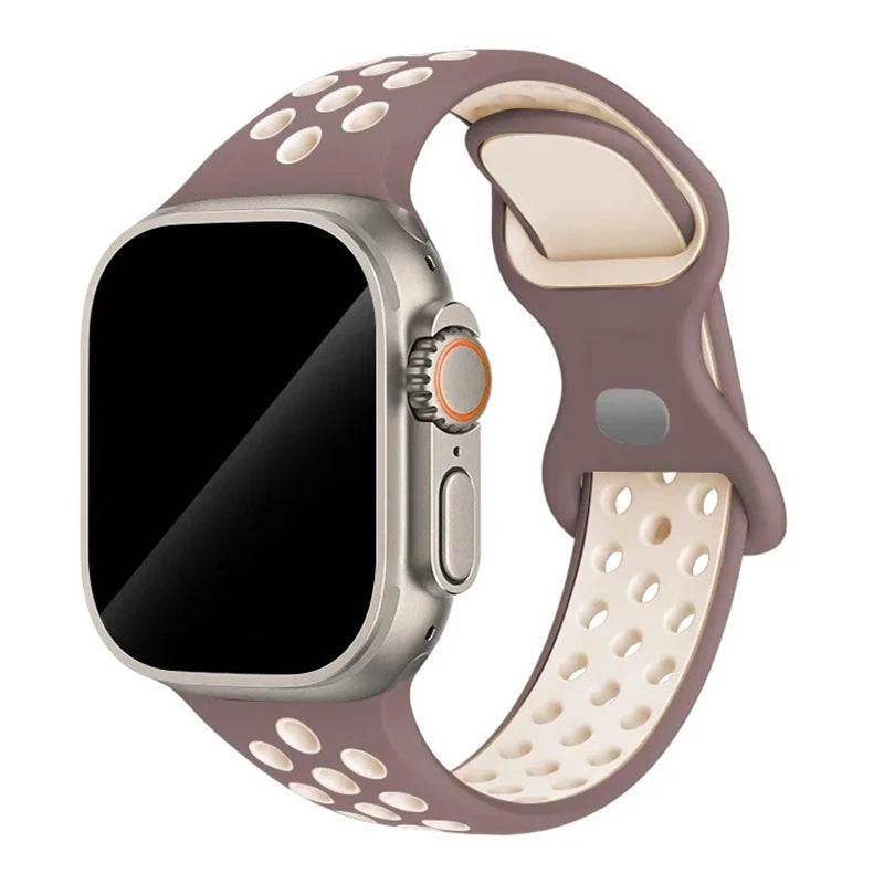 Apple Watch Armband Silikon, Sprenkel-Design