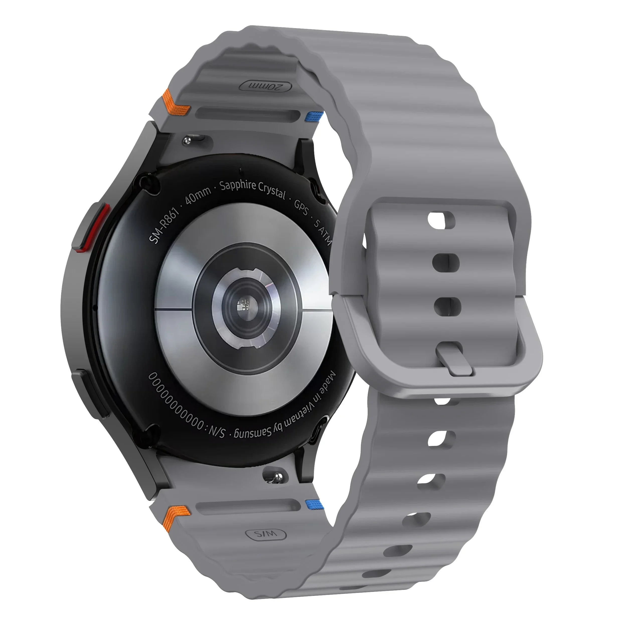 Samsung Watch Armband Silikon, Original Style