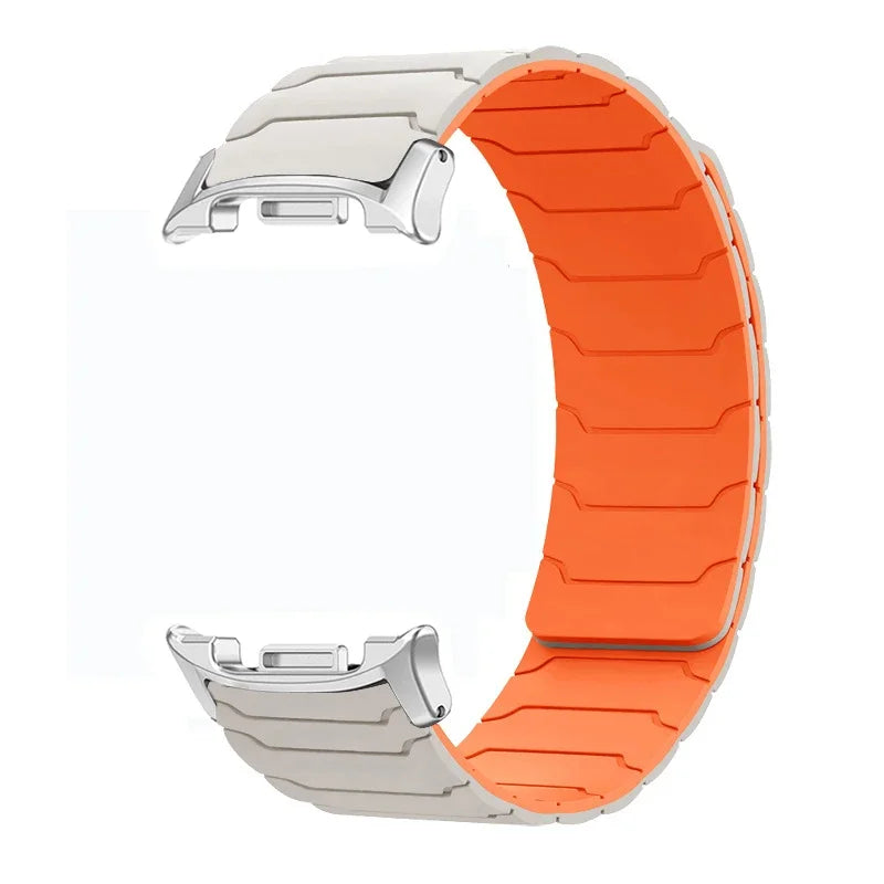 Samsung Watch Armband Silikon, Magnetisch
