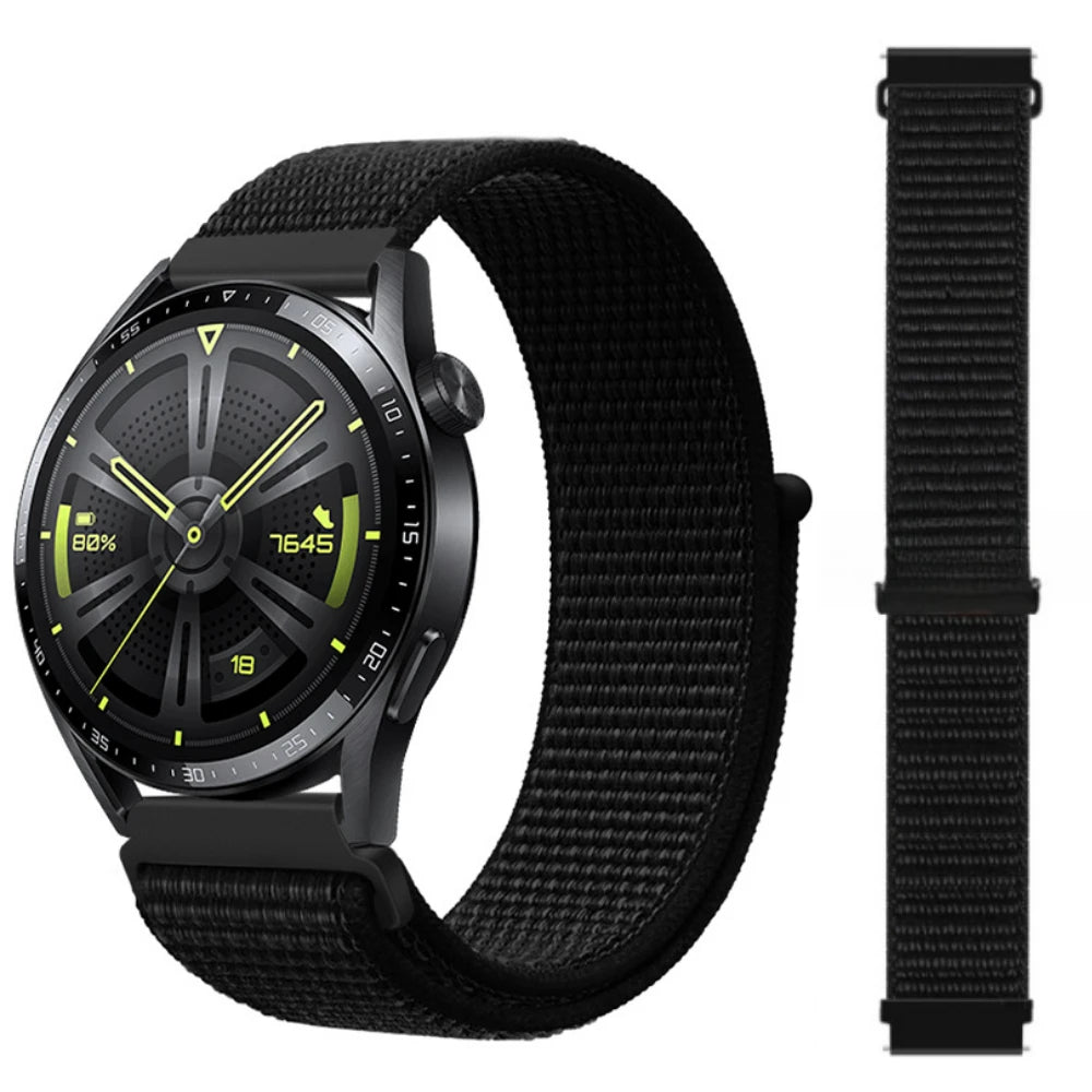 Samsung Watch Armband Nylon, Loop-Verschluss