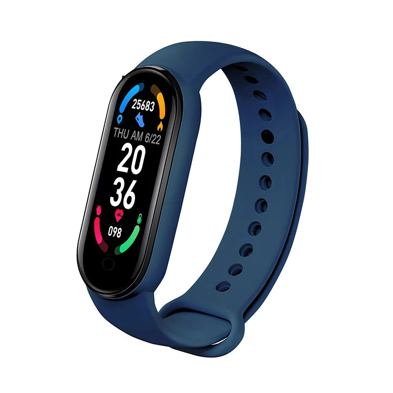 Fitness Smartwatch M6, Pulsmessung & Schlaftracking