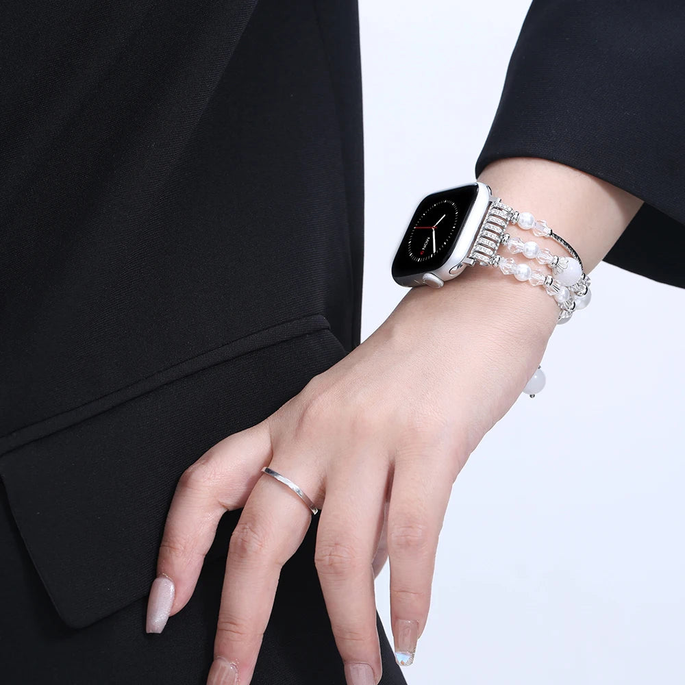 Apple Watch Armband Perlen, Damen Fashion