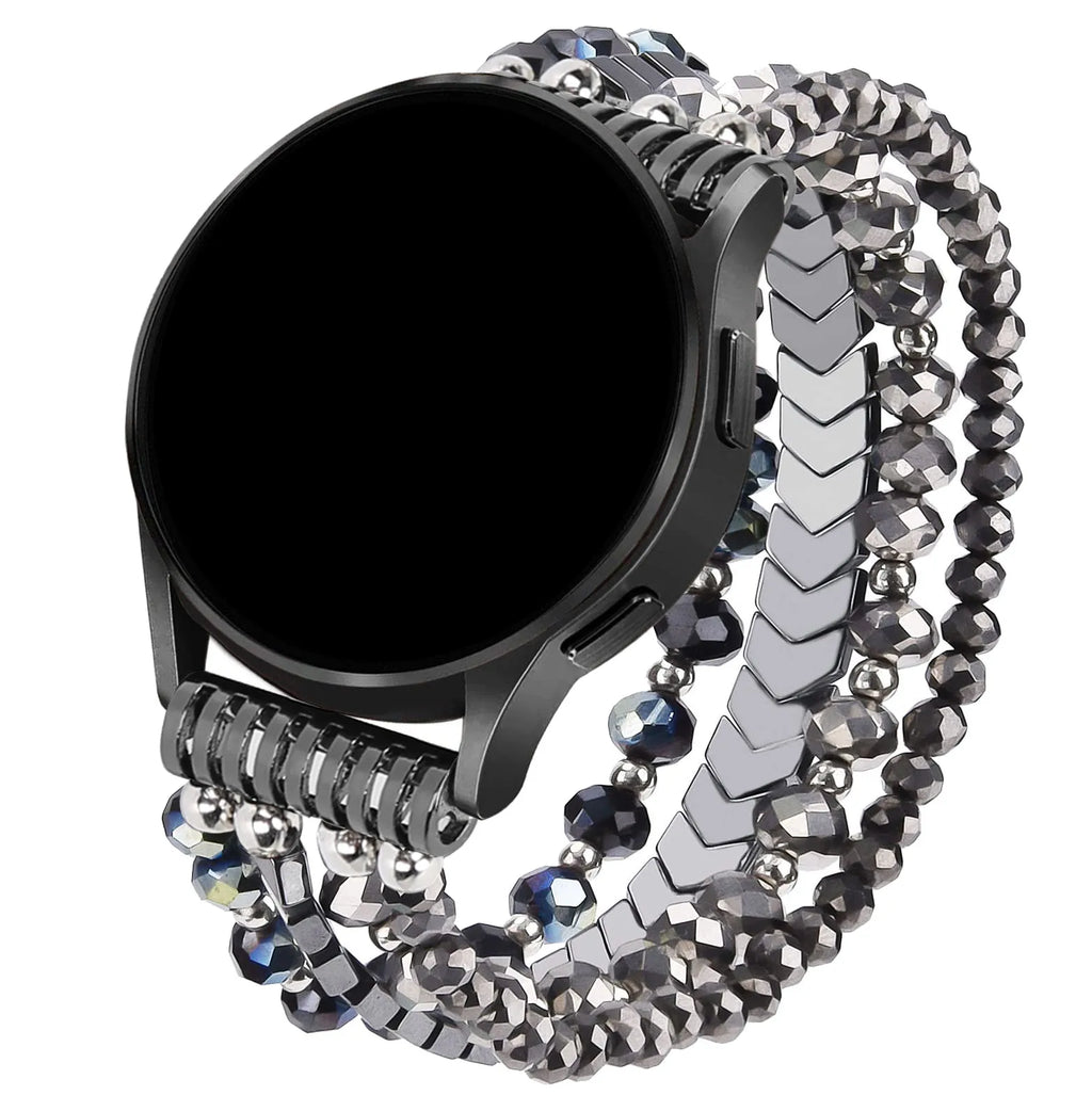 Samsung Galaxy Watch Armband Perlen, Damen Fashion