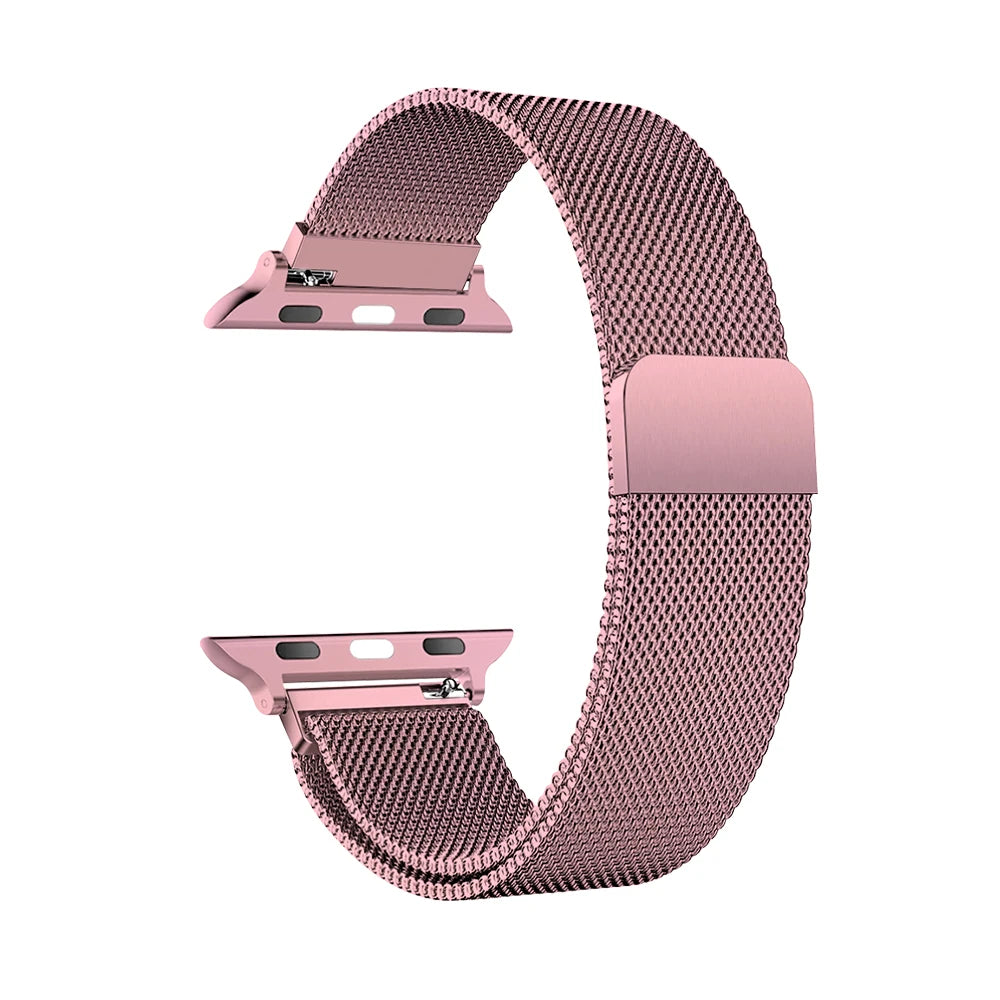 Apple Watch Armband Milanaise, Edelstahl Mesh