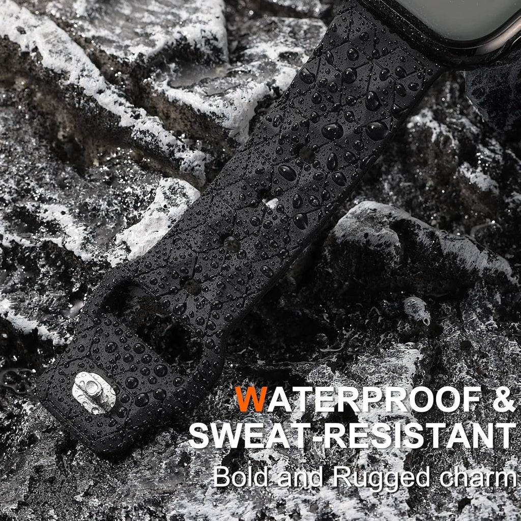Apple Watch Armband Silikon, Fußball-Muster