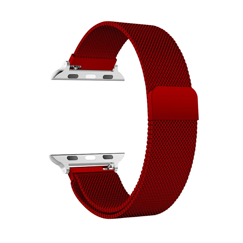 Apple Watch Armband Milanaise, Edelstahl Mesh