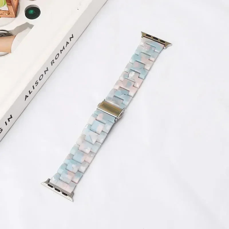 Apple Watch Armband Harz, Luxus Gliederkette