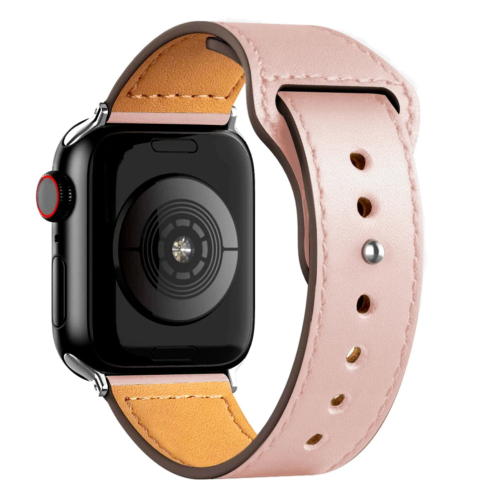 Apple Watch Armband Leder, Klassisch