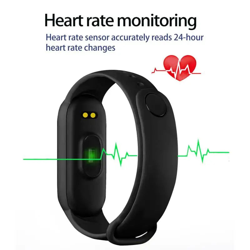 Fitness Smartwatch M6, Pulsmessung & Schlaftracking