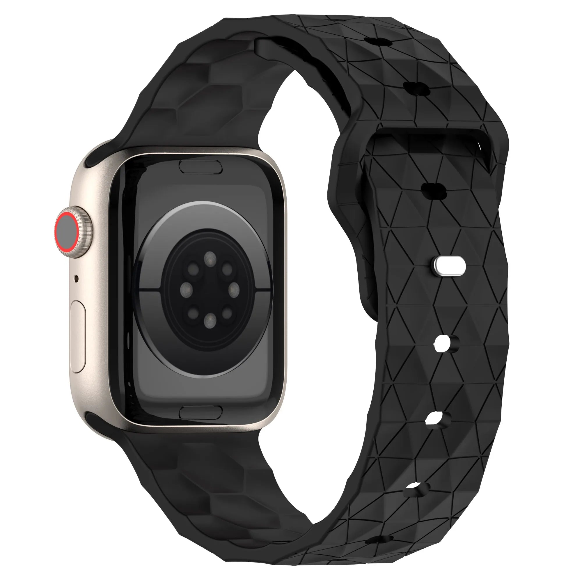 Apple Watch Armband Silikon, Fußball-Muster