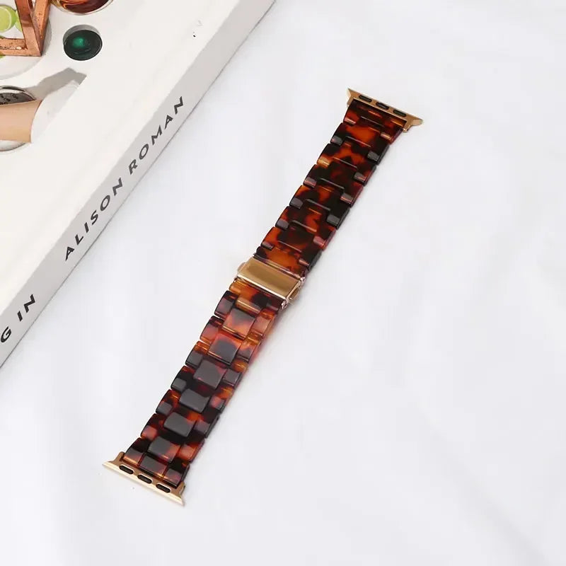 Apple Watch Armband Harz, Luxus Gliederkette