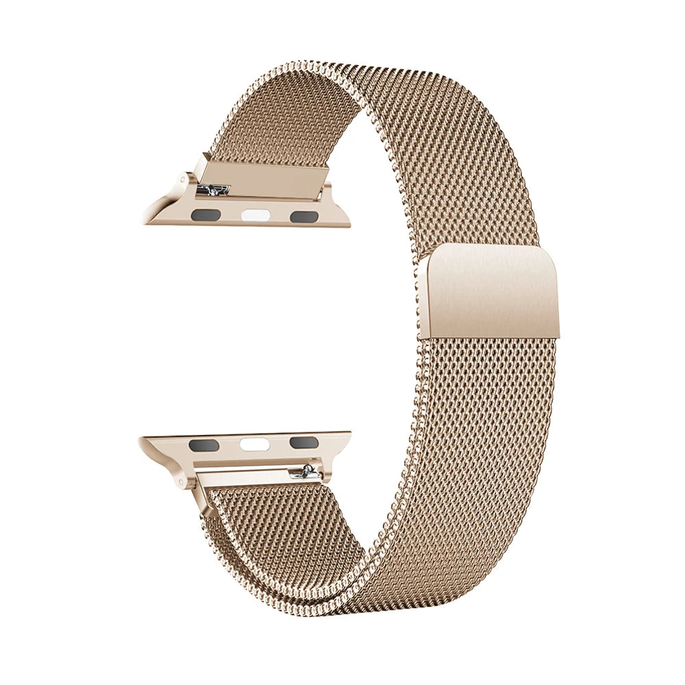 Apple Watch Armband Milanaise, Edelstahl Mesh
