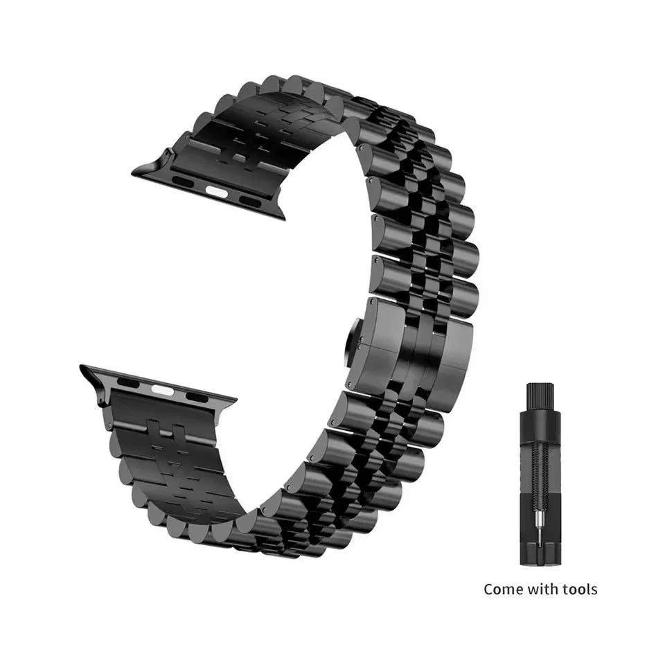 Apple Watch Armband Edelstahl, Metallic