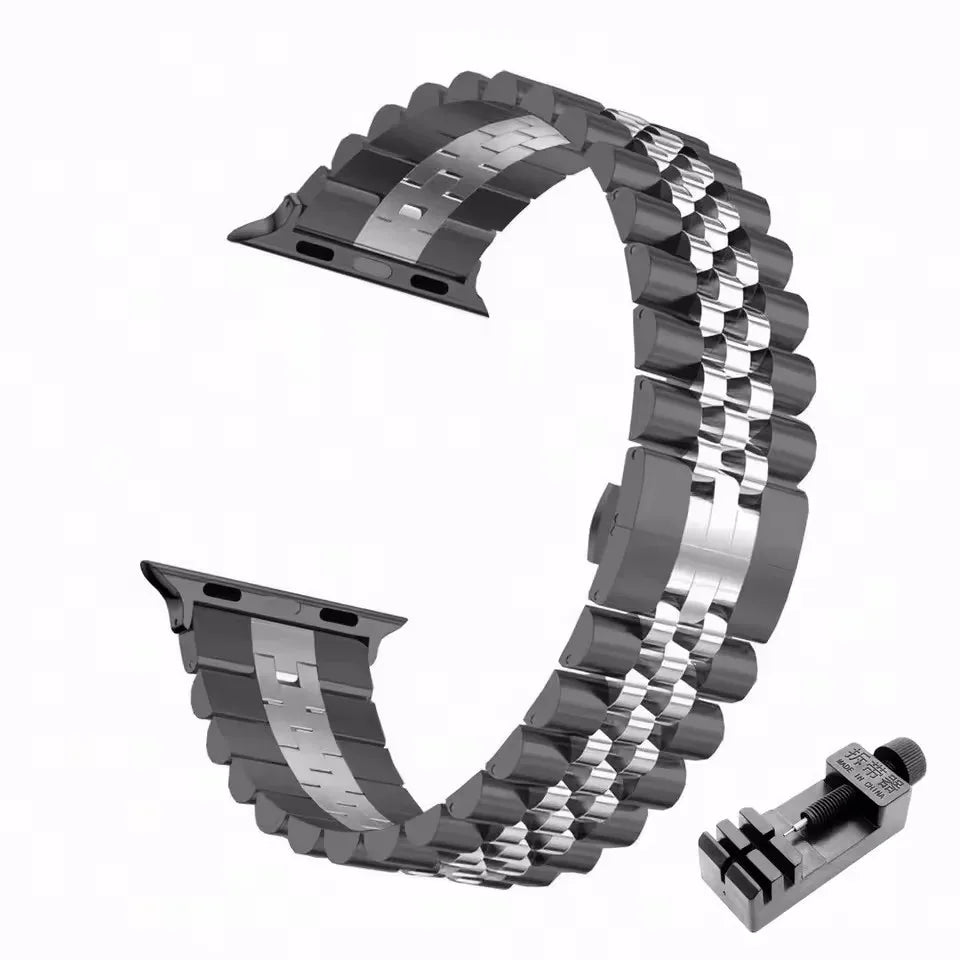 Apple Watch Armband Edelstahl, Metallic