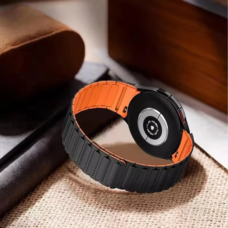 Samsung Watch Armband Silikon, Magnetisch No Gaps