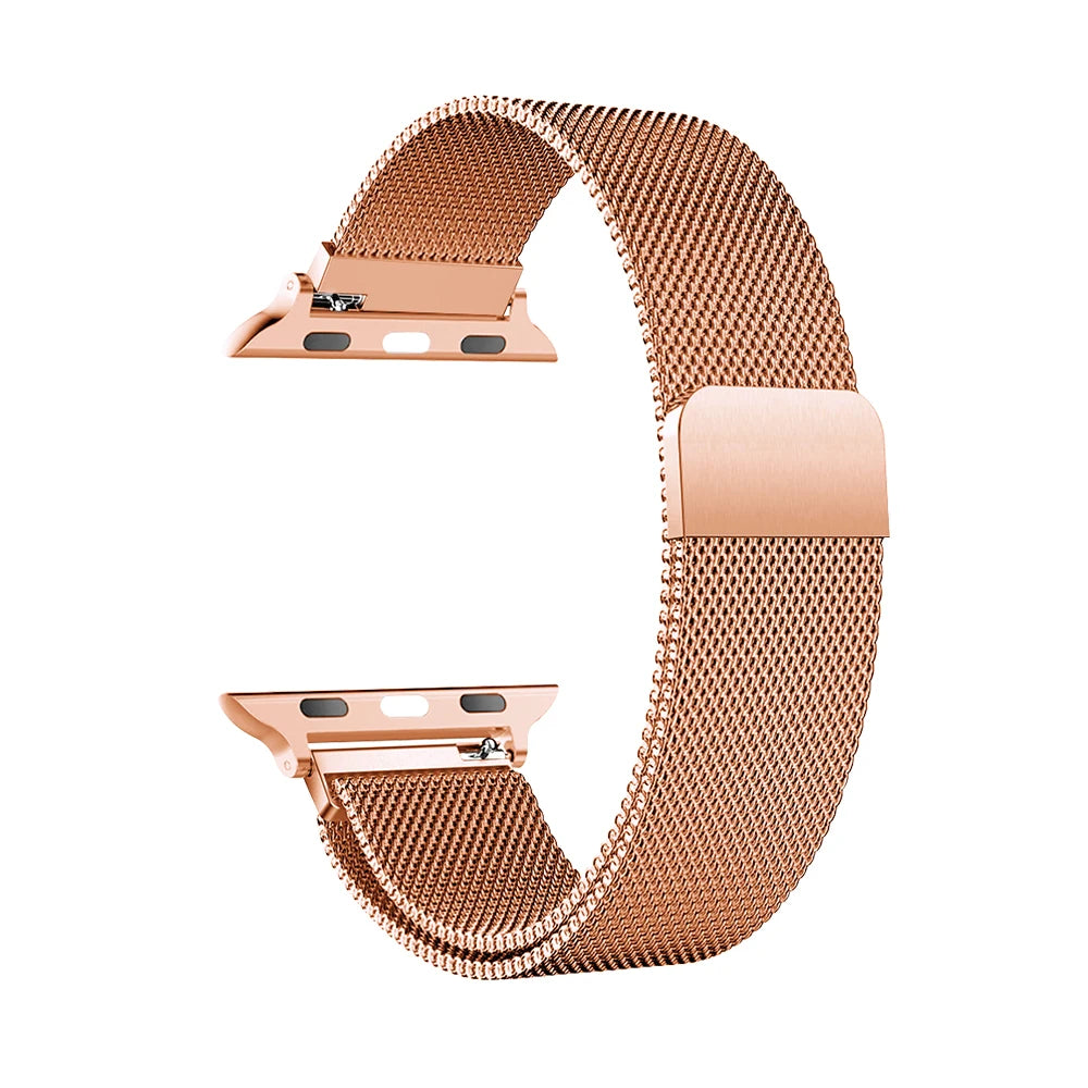 Apple Watch Armband Milanaise, Edelstahl Mesh