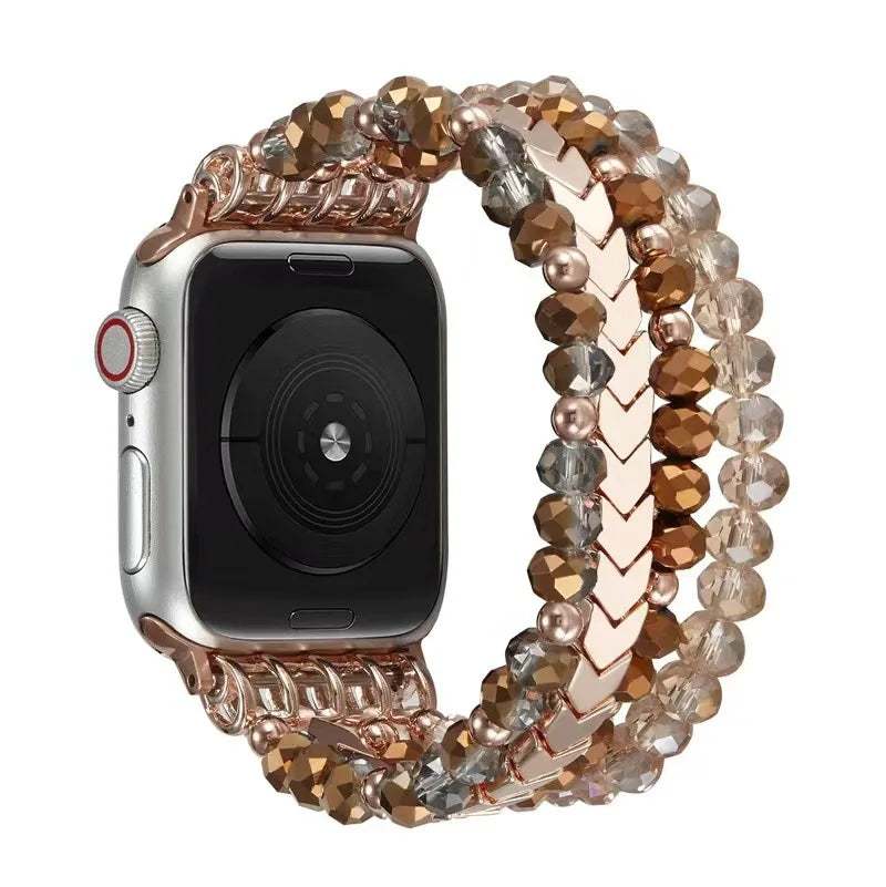 Apple Watch Armband Perlen, Damen Handmade