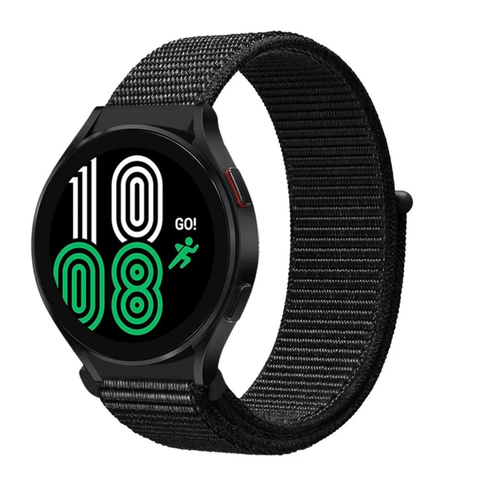 Samsung Watch Armband Nylon, Loop-Verschluss