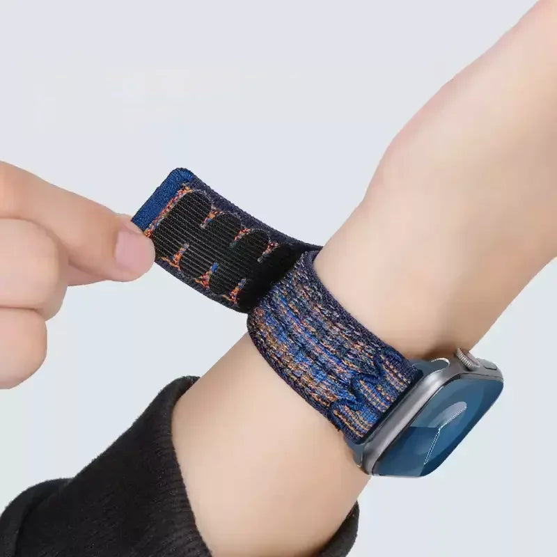 Apple Watch Armband Nylon, Sport Loop Gewebt