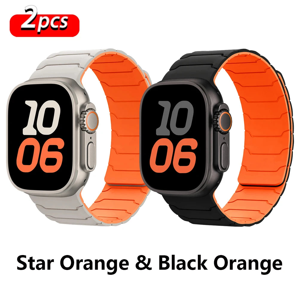 Apple Watch Armband Magnetisch, Silikon