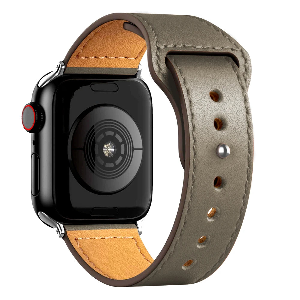 Apple Watch Armband Leder, Klassisch