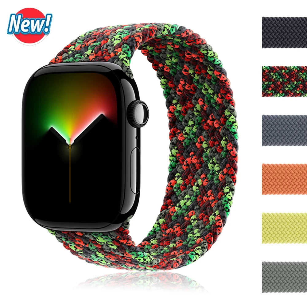 Apple Watch Armband Nylon, Geflochten Solo