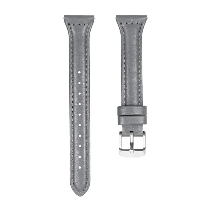 Samsung Watch Armband Leder, Slim Klassisch