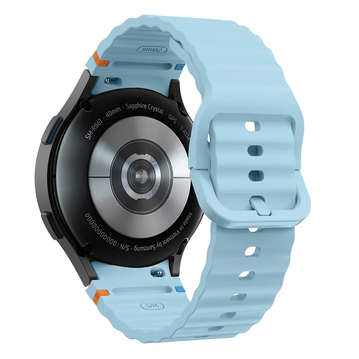 Samsung Watch Armband Silikon, Original Style