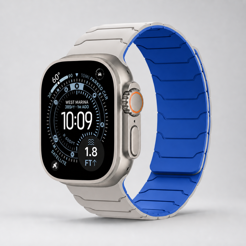 Bracelet magnétique bleu