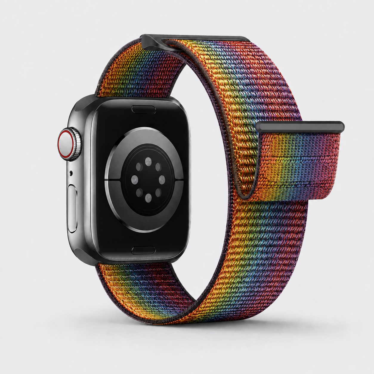 Bracelet Apple Watch nylon multicolore – vue produit premium