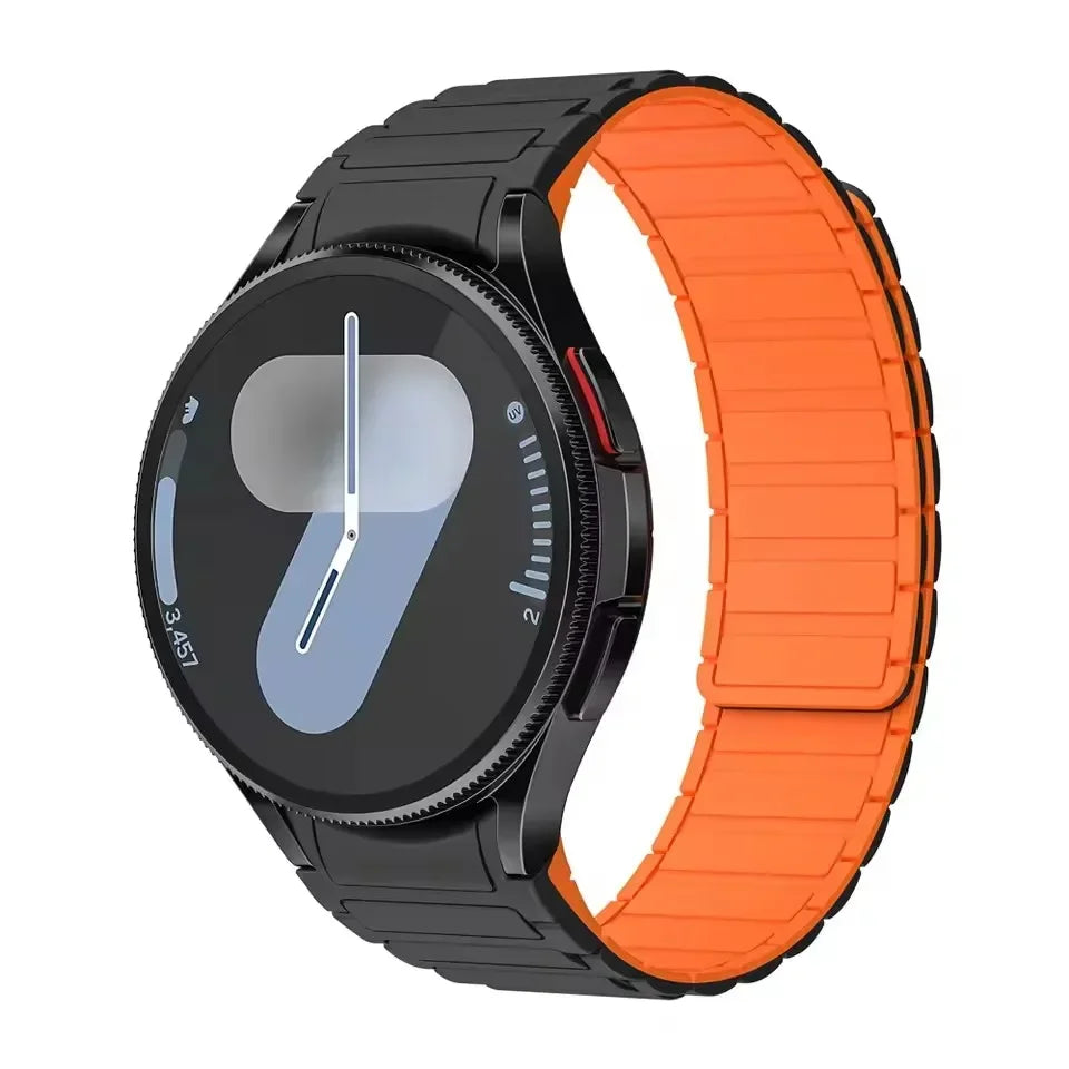 Samsung Watch bracelet color black orange