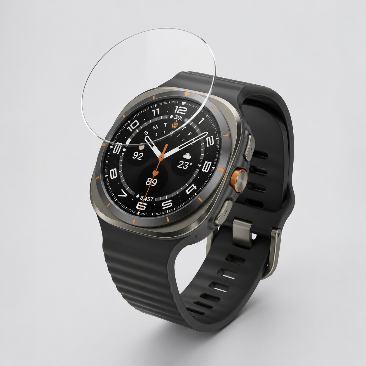 Ein Schutzglas für Samsung Galaxy Watch Ultra