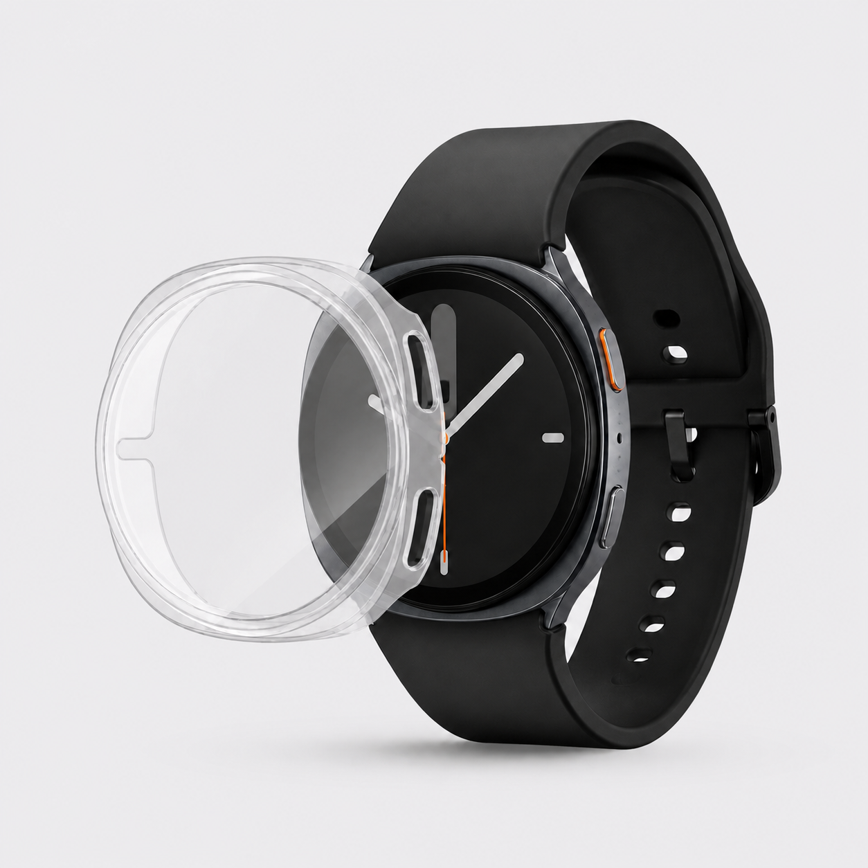 Samsung Galaxy Watch 8 TPU-Schutzhülle – Transparent