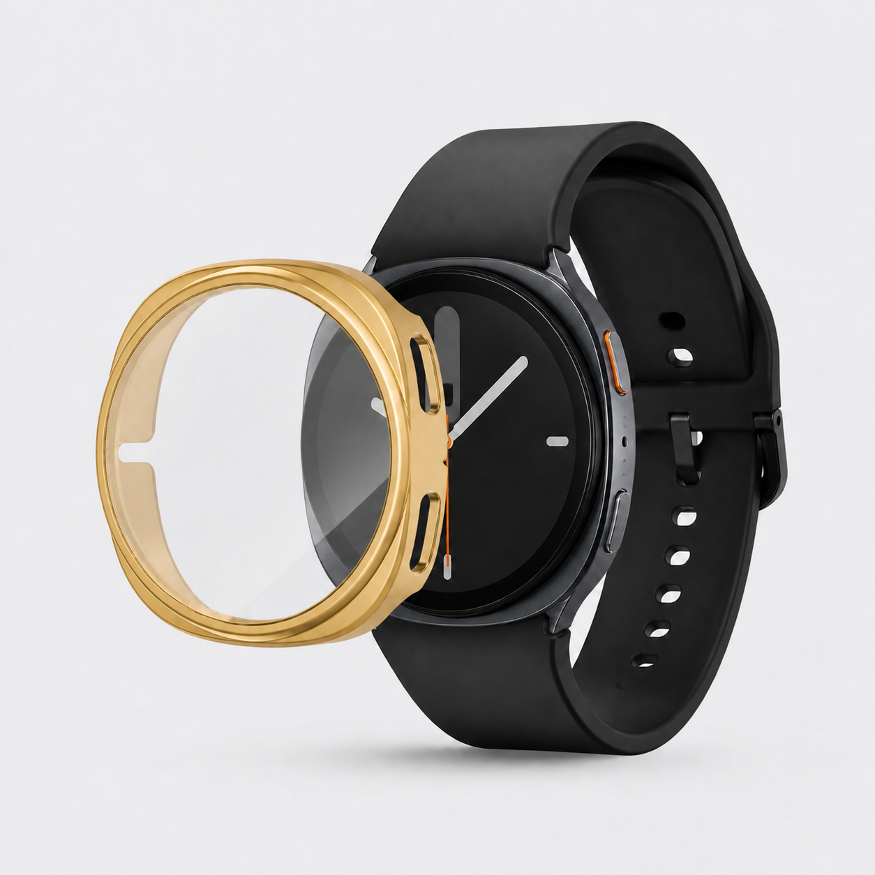 Samsung Galaxy Watch 8 TPU-Schutzhülle – Gold