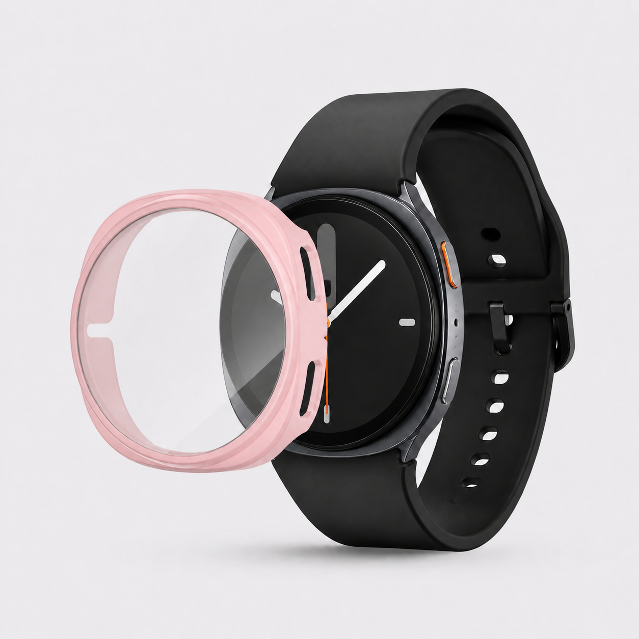 Samsung Galaxy Watch 8 TPU-Schutzhülle – Rosa